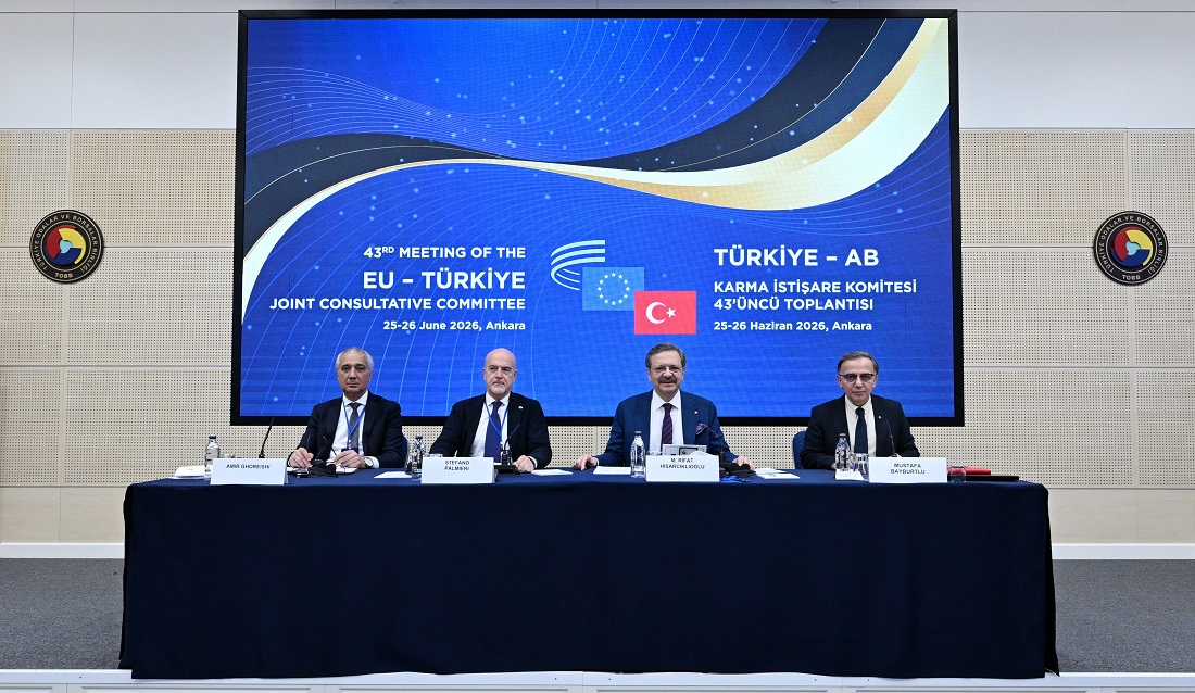 Hisarcıklıoğlu Türkiye – AB KİK Toplantısı kapanış oturumuna katıldı