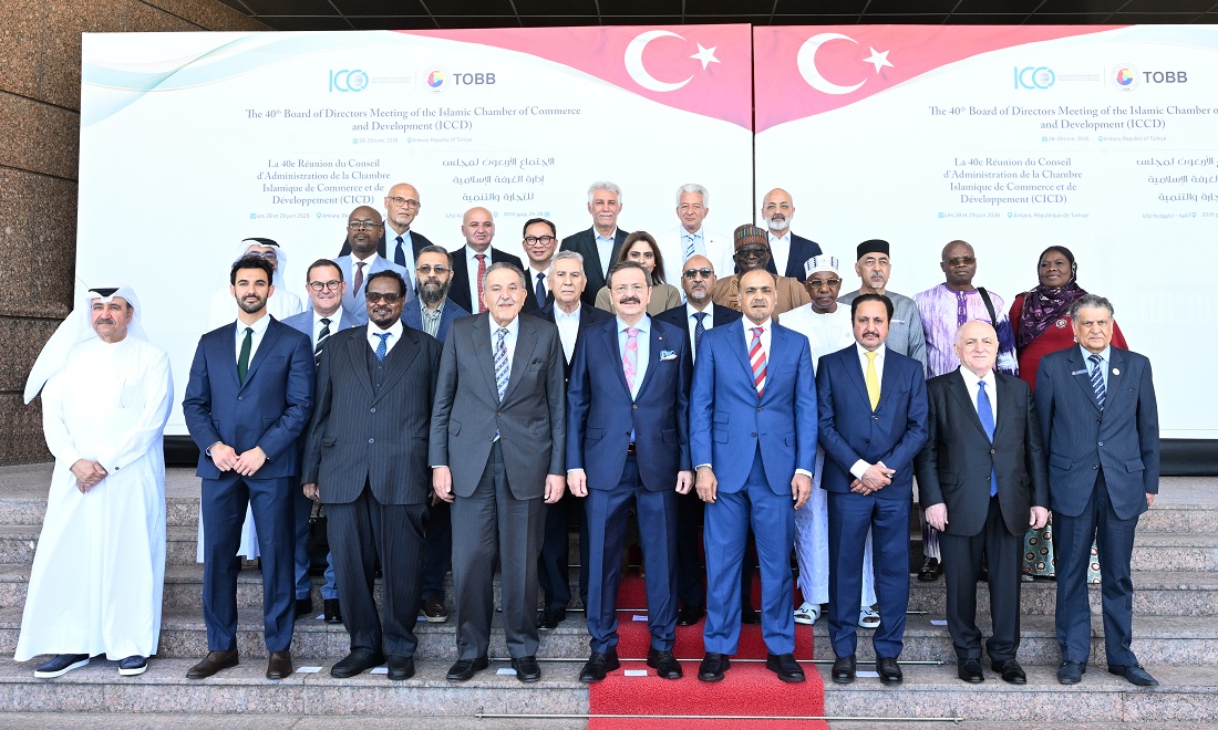 Hisarcıklıoğlu, İslam Ticaret ve Kalkınma Odası Başkan Vekilliği görevine yeniden seçildi