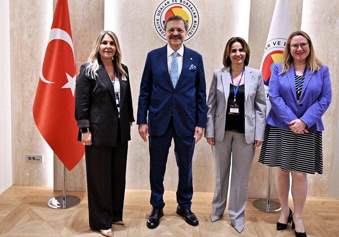 Hisarcıklıoğlu KAGİDER heyeti ile görüştü